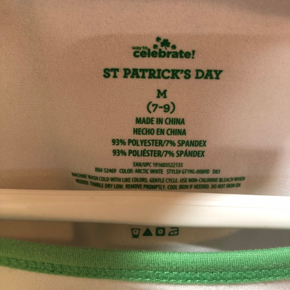 Celebrate St Patrick’s Day Women’s Tee Shirt. - Picture 4 of 6